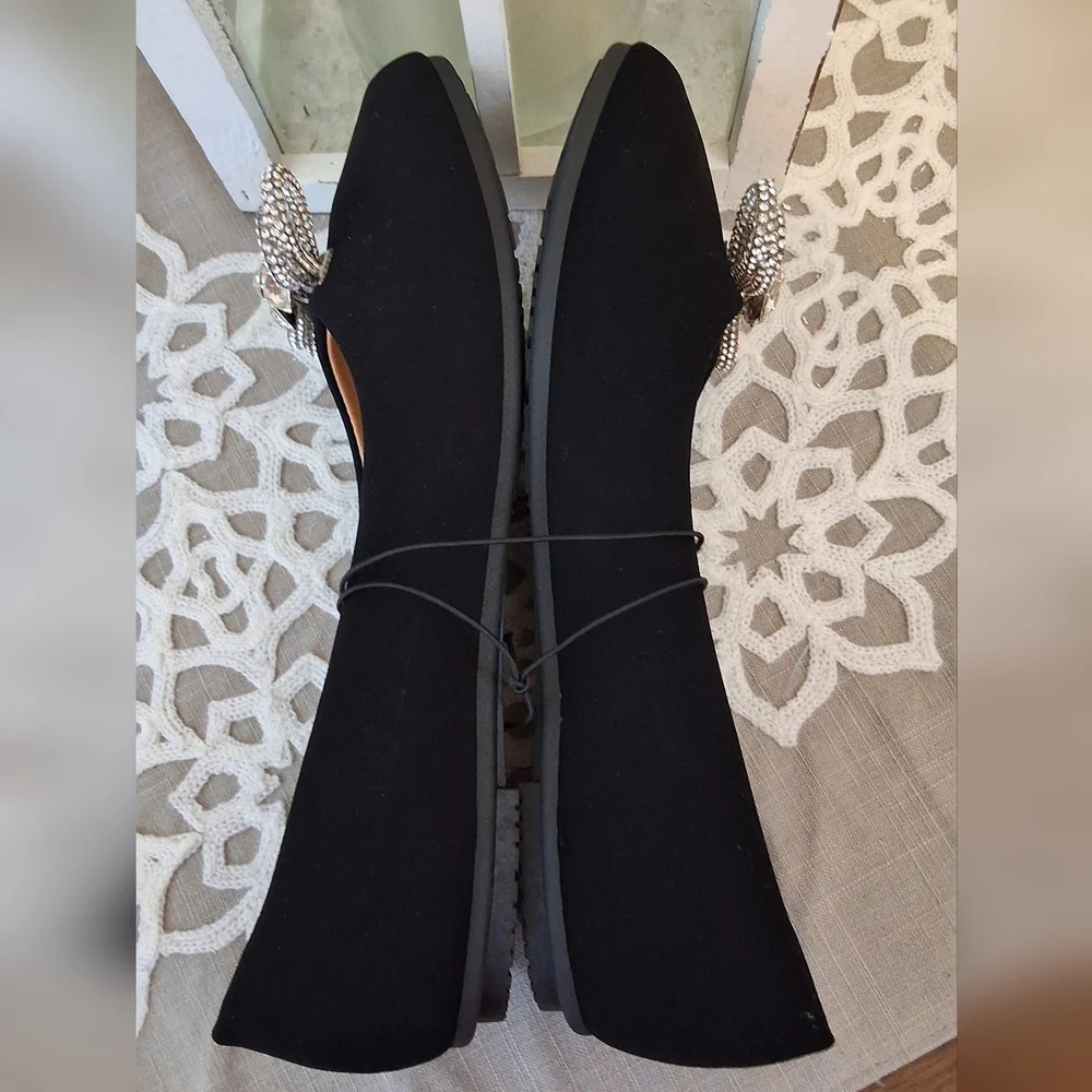 SOLD!!!  Lynx, NWT, 7, Woman's Rhinestone Embellished Dress Shoes - Picture 6 of 8